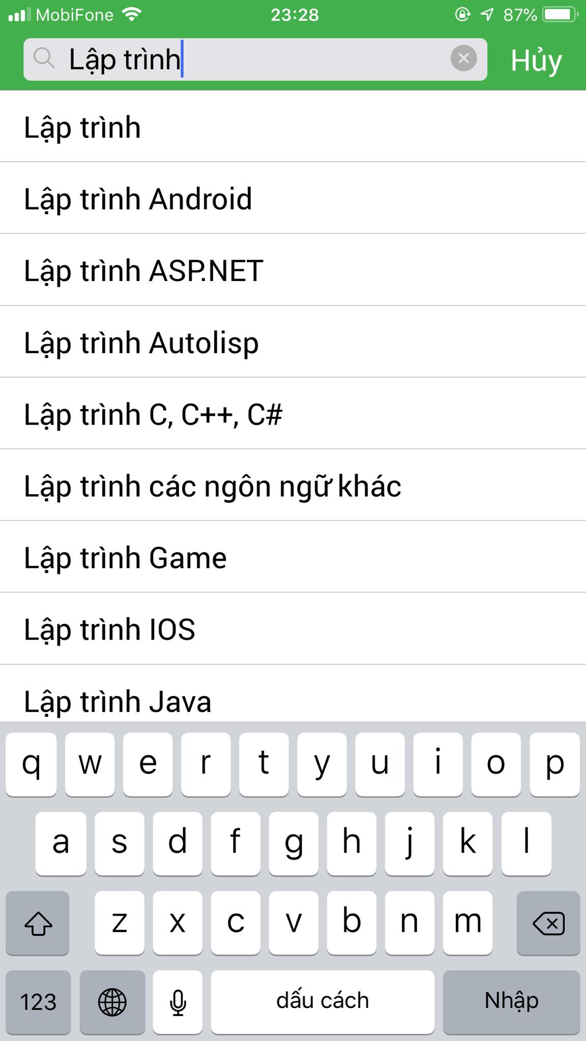 App Daykemtainha.vn Lập trình